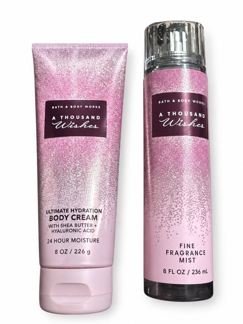 Bath & Body Works A Thousand Wishes | Body Cream & Fine Fragrance Mist Set